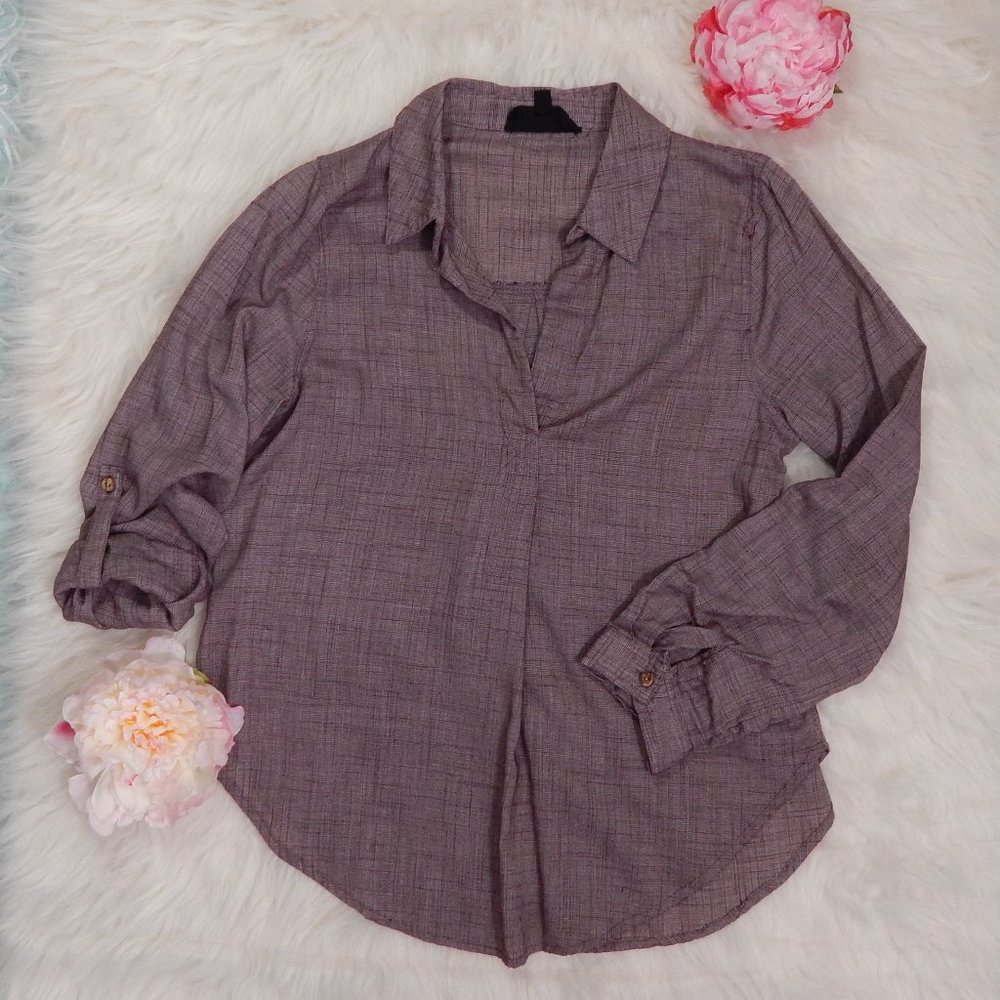 Sweet Wanderer Rolled Sleeve Blouse